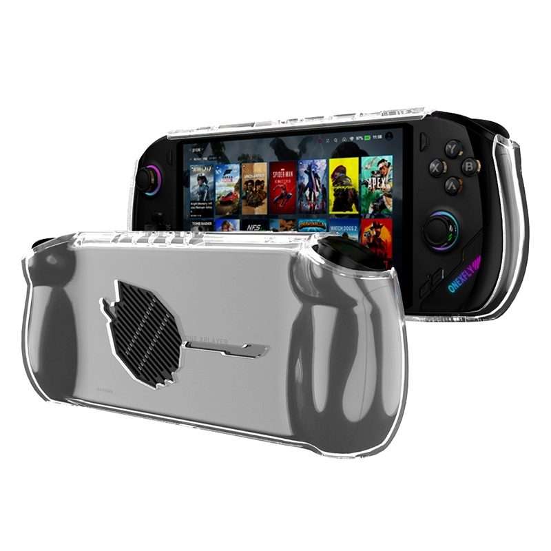 For OneXPlayer F1 Integrated TPU Transparent Game Console Case