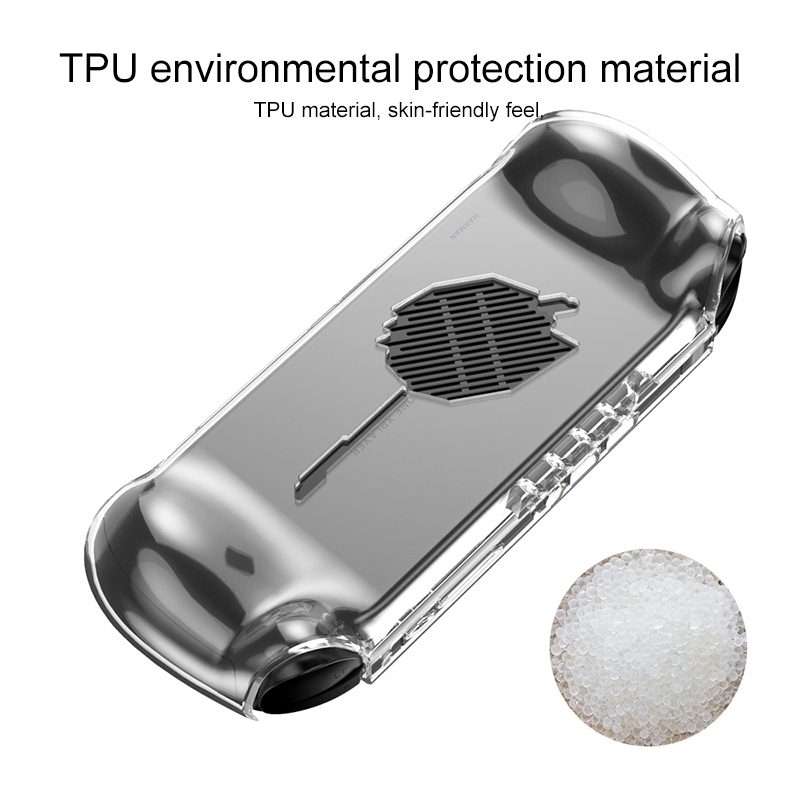 For OneXPlayer F1 Integrated TPU Transparent Game Console Case