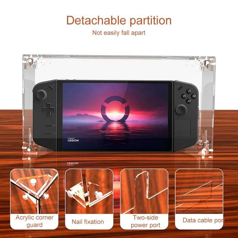 For Lenovo Legion Go Game Console Acrylic Dust Cover(Transparent)