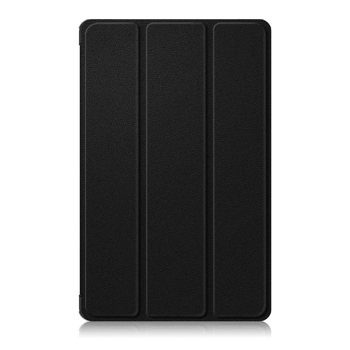 For Honor Pad X9a / X9 Pro Custer Pure Color 3-Fold Leather Tablet Case(Black)