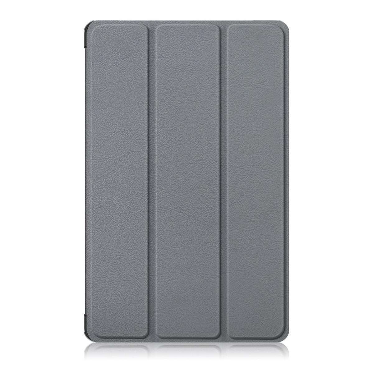 For Honor Pad X9a / X9 Pro Custer Pure Color 3-Fold Leather Tablet Case(Grey)