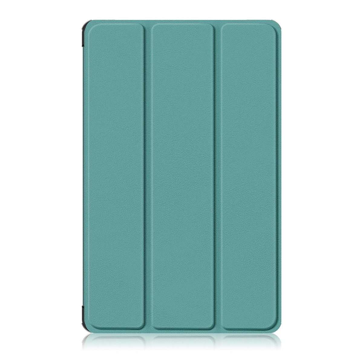 For Honor Pad X9a / X9 Pro Custer Pure Color 3-Fold Leather Tablet Case(Deep Green)
