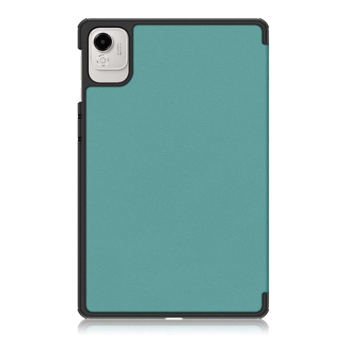 For Honor Pad X9a / X9 Pro Custer Pure Color 3-Fold Leather Tablet Case(Deep Green)