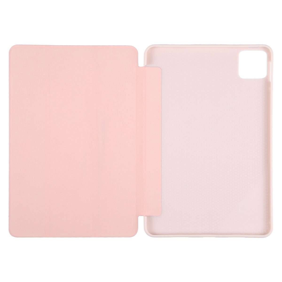 For Honor Pad GT Pro Tri-fold Silicone Leather Tablet Case(Pink)