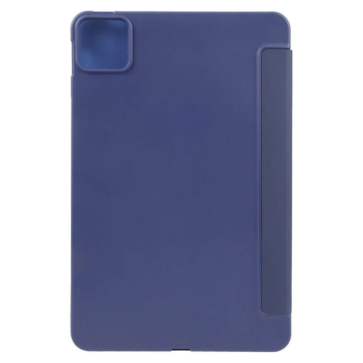 For Honor Pad GT Pro Tri-fold Silicone Leather Tablet Case(Dark Blue)