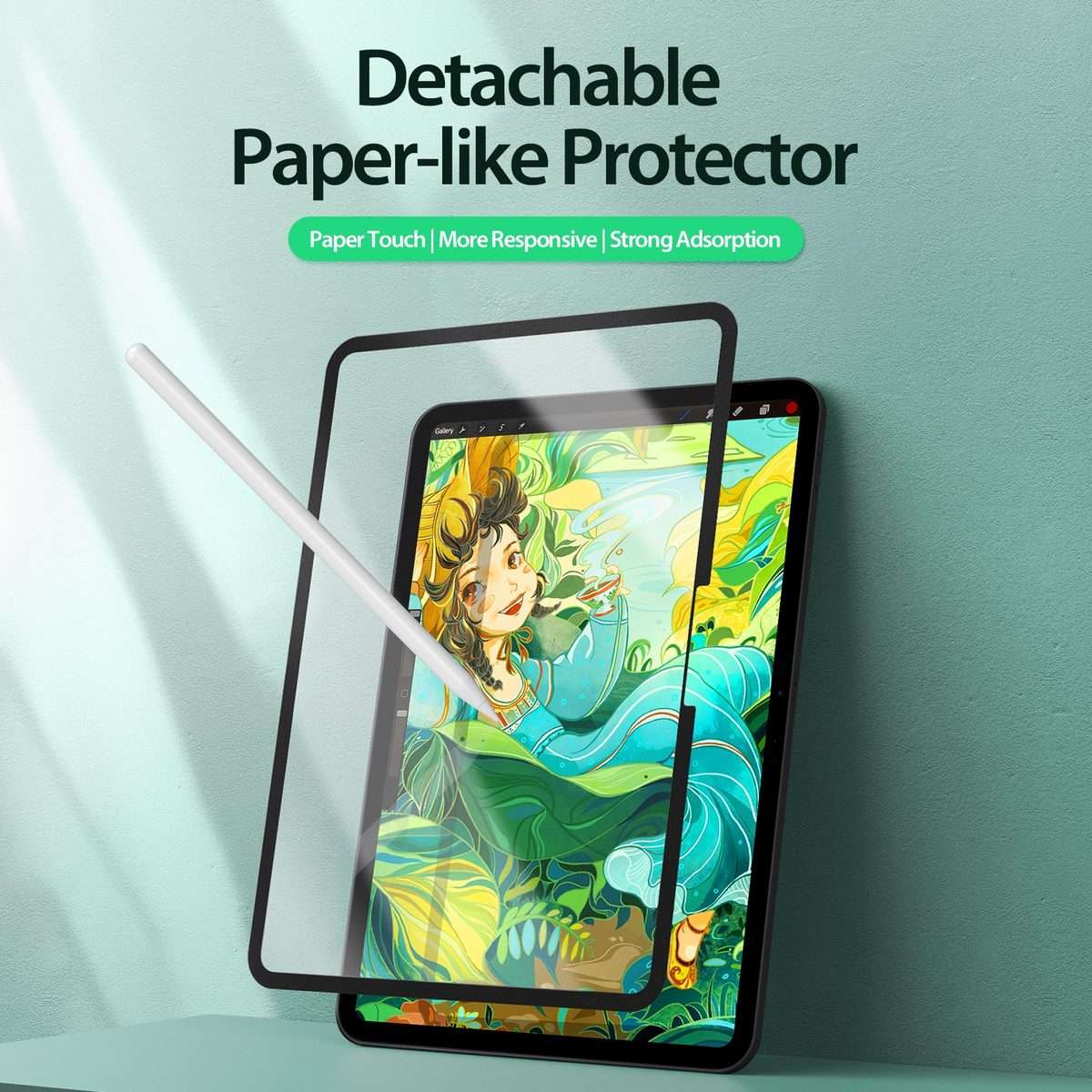 For iPad Pro 11 2025 / 2024 DUX DUCIS Naad Series Removable Paper-like Screen Protector