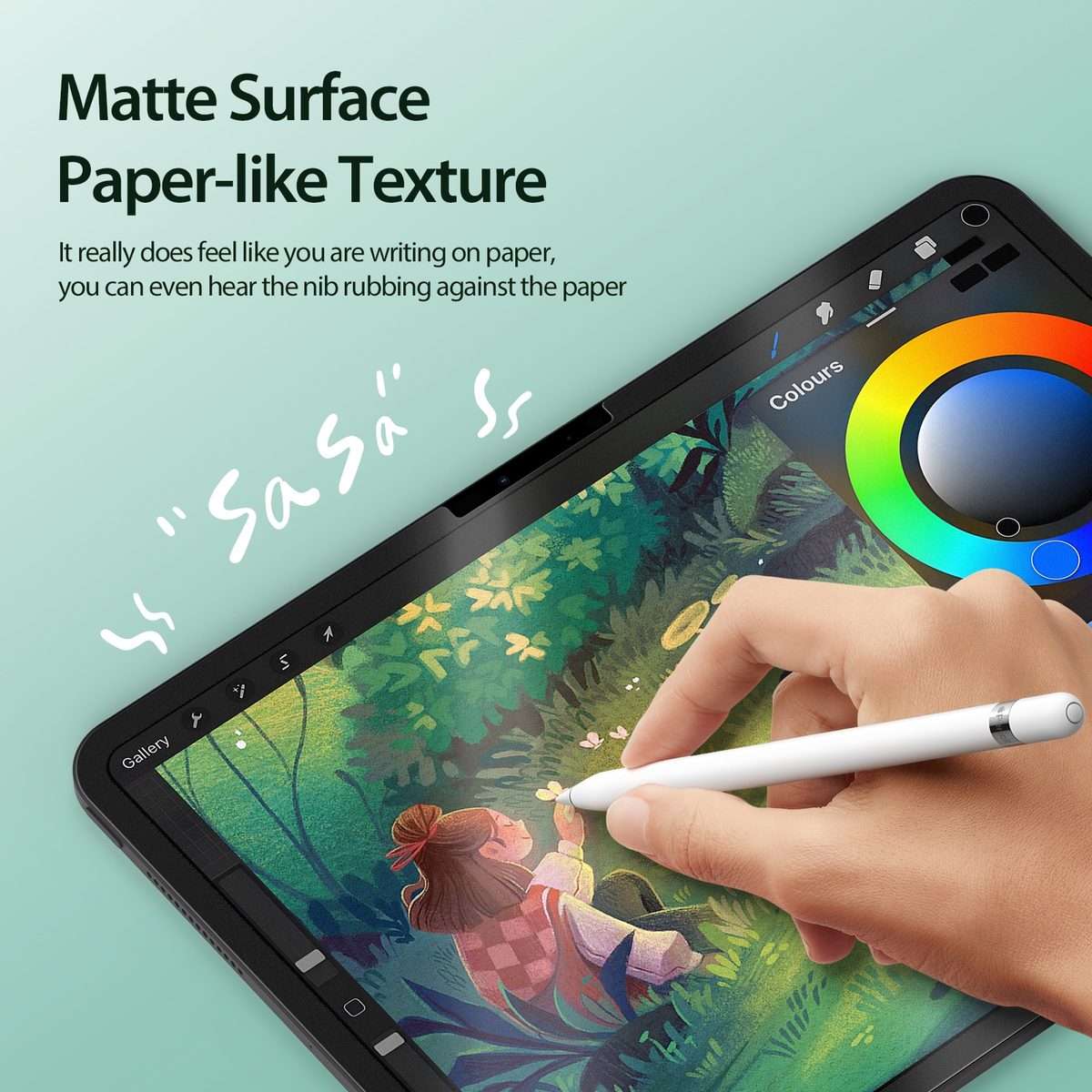 For iPad Pro 11 2025 / 2024 DUX DUCIS Naad Series Removable Paper-like Screen Protector