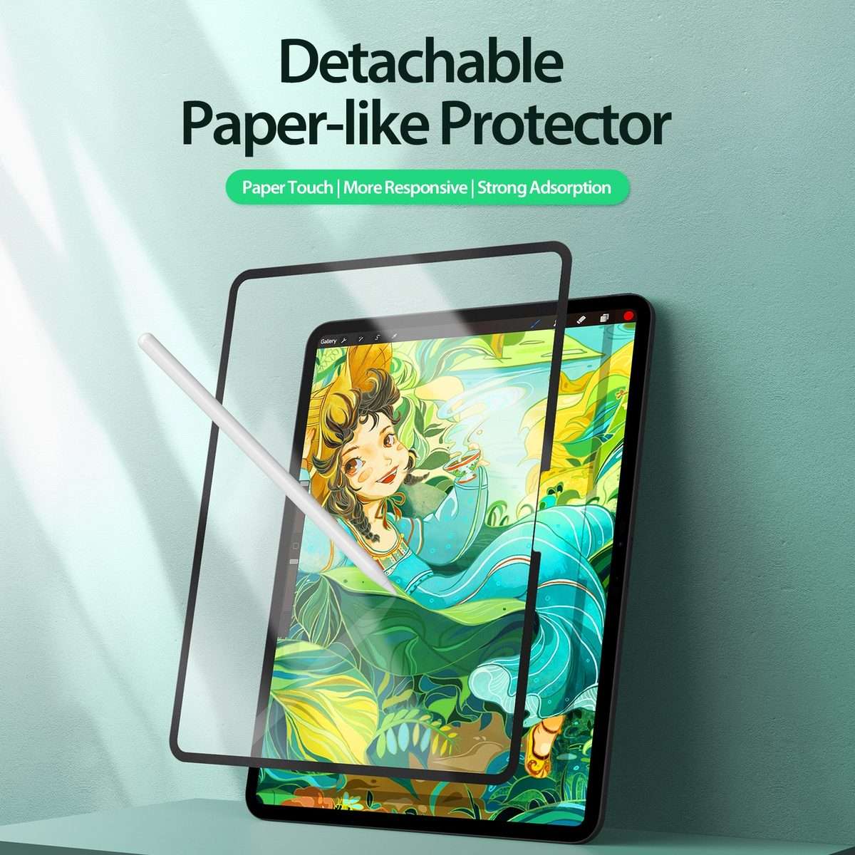 For iPad Pro 13 2025 / 2024 DUX DUCIS Naad Series Removable Paper-like Screen Protector