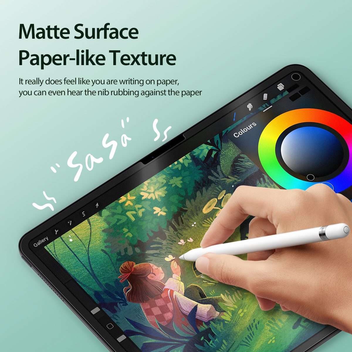 For iPad Pro 13 2025 / 2024 DUX DUCIS Naad Series Removable Paper-like Screen Protector