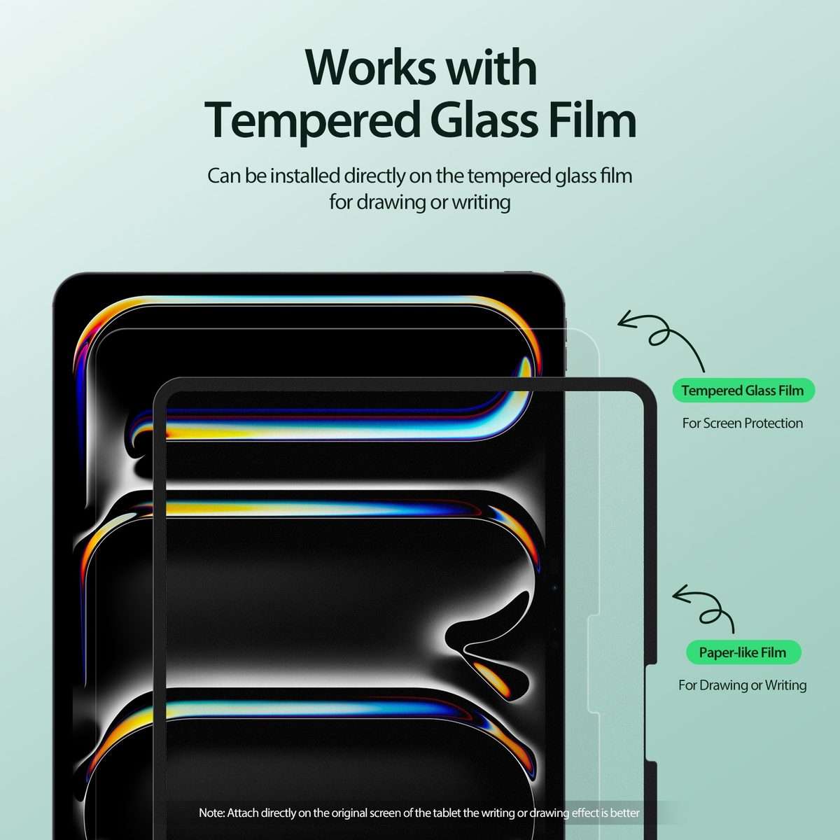 For iPad Pro 13 2025 / 2024 DUX DUCIS Naad Series Removable Paper-like Screen Protector