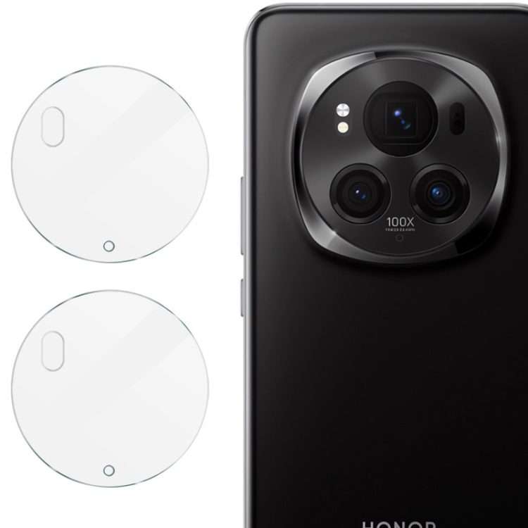 For Honor Magic6 Pro 5G 2pcs/Set imak HD Glass Rear Camera Lens Film