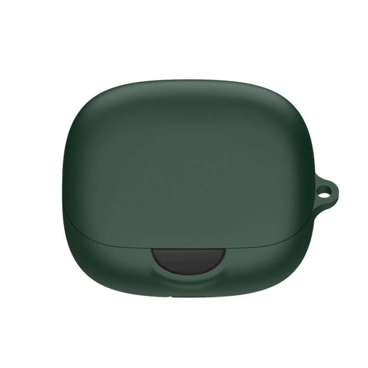 For Anker Soundcore AeroFit Pro Wireless Earphone Silicone Protective Case(Dark Green)