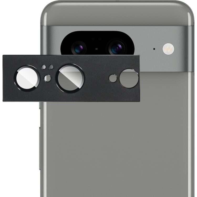 For Google Pixel 8 IMAK Metal Armor Premium Camera Protector Film(Black)