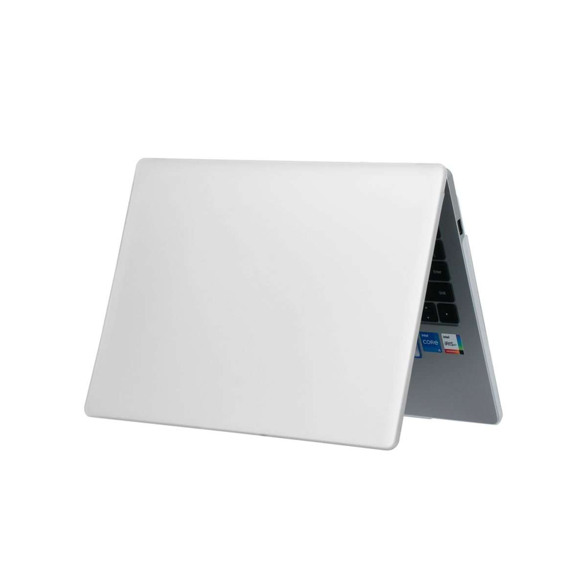 For Huawei MateBook D 14 2023 Shockproof Frosted Laptop Protective Case(Transparent)