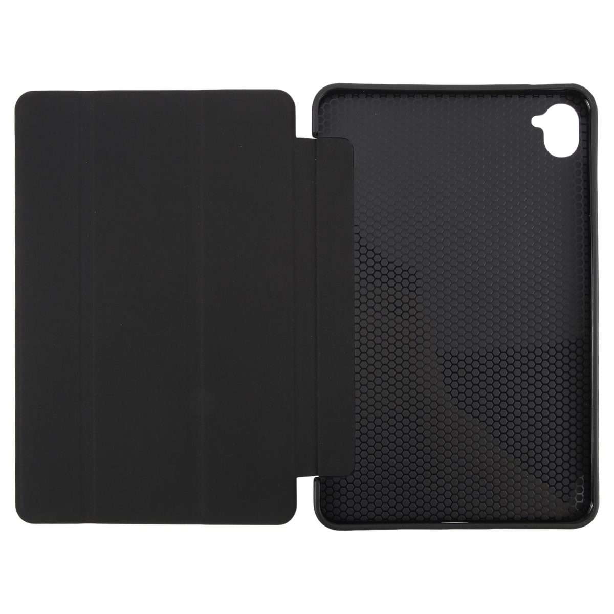 For Xiaomi Pad Mini 8.8 / Redmi K Pad Tri-fold Silicone Leather Tablet Case(Black)