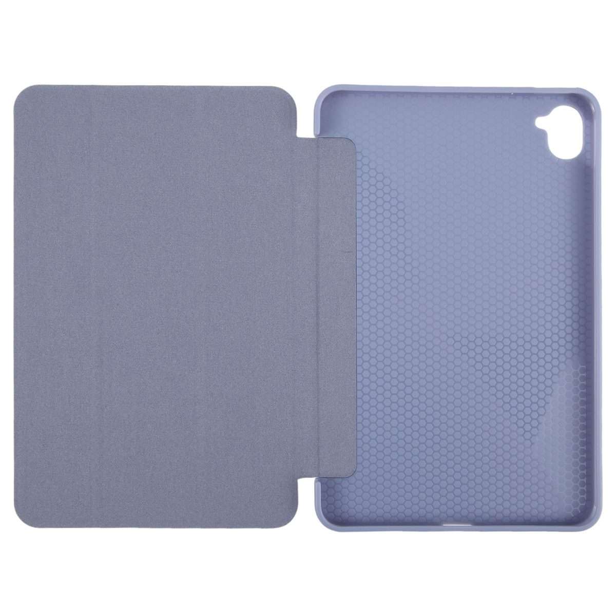 For Xiaomi Pad Mini 8.8 / Redmi K Pad Tri-fold Silicone Leather Tablet Case(Lavender)