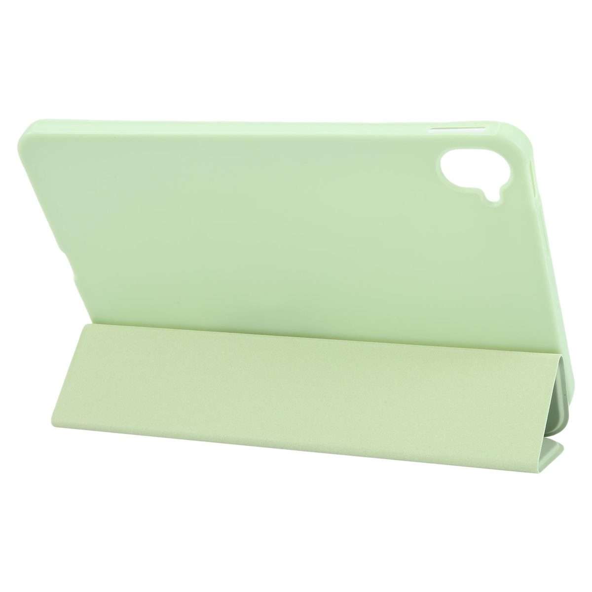 For Xiaomi Pad Mini 8.8 / Redmi K Pad Tri-fold Silicone Leather Tablet Case(Green)
