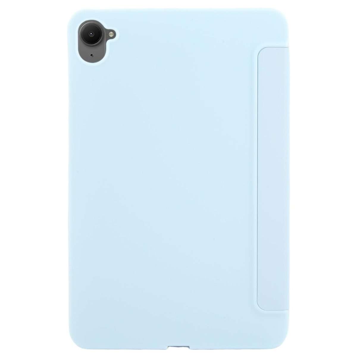 For Xiaomi Pad Mini 8.8 / Redmi K Pad Tri-fold Silicone Leather Tablet Case(Ice Blue)