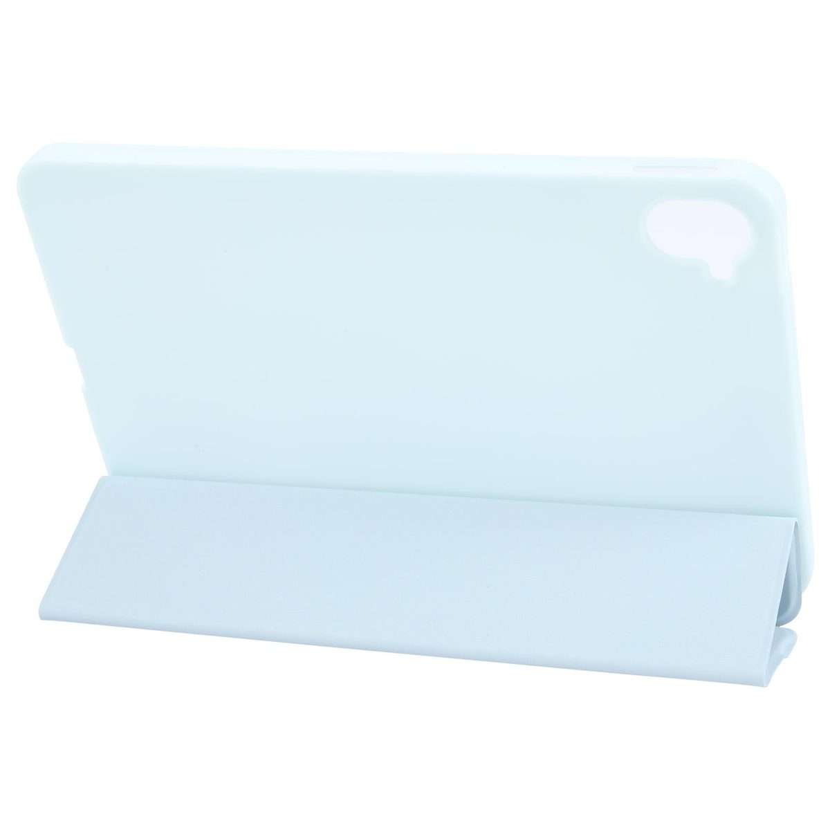 For Xiaomi Pad Mini 8.8 / Redmi K Pad Tri-fold Silicone Leather Tablet Case(Ice Blue)