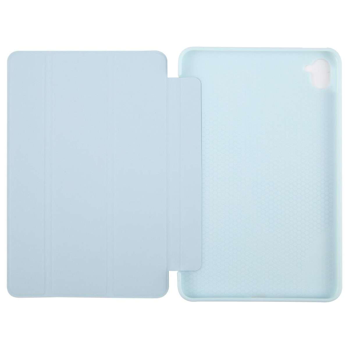 For Xiaomi Pad Mini 8.8 / Redmi K Pad Tri-fold Silicone Leather Tablet Case(Ice Blue)