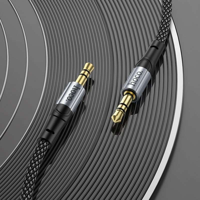 hoco UPA26 AUX 3.5mm to 3.5mm Audio Adapter Cable(Black)