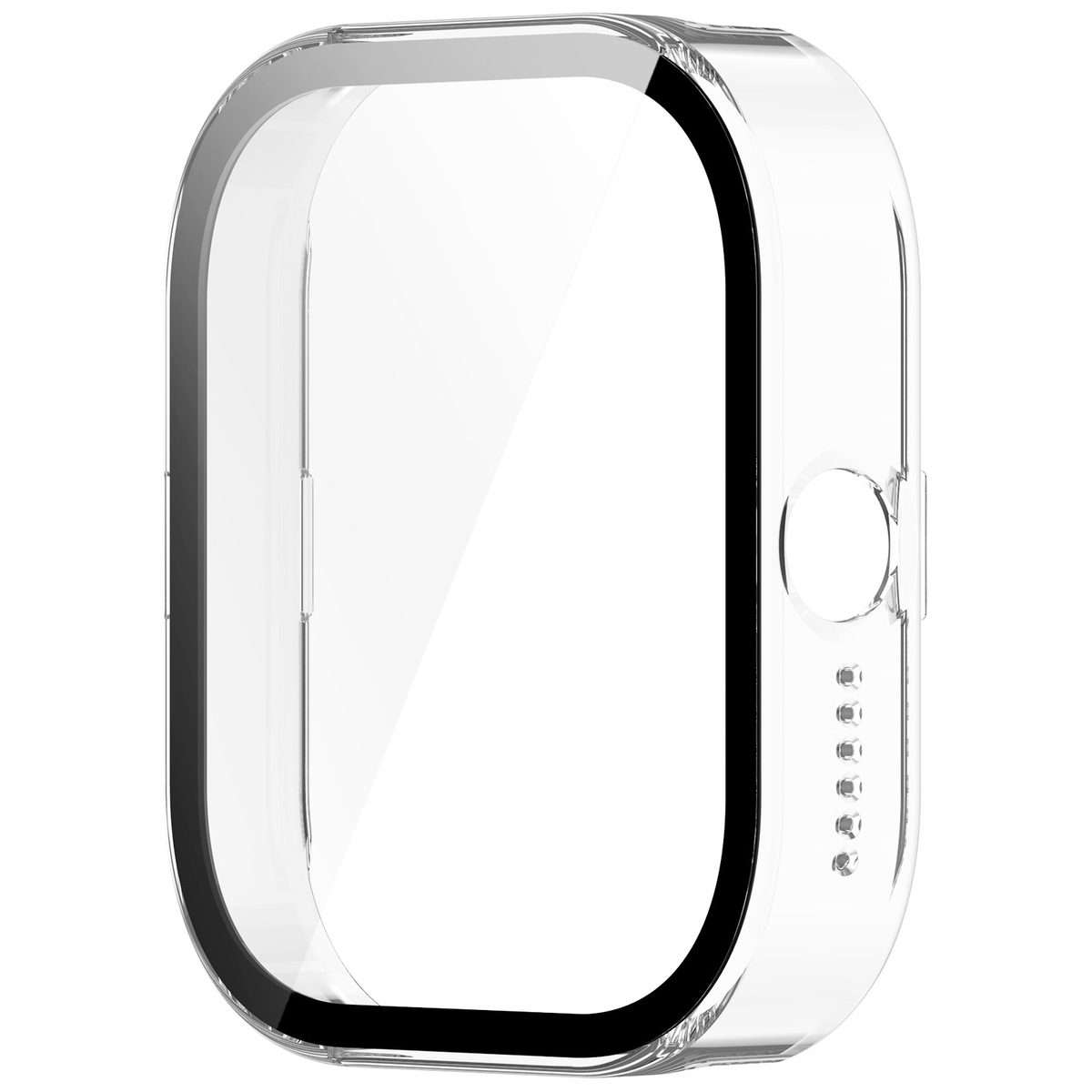 For Nothing CMF Watch Pro D395 PC + Tempered Film Integrated Watch Protective Case(Transparent)