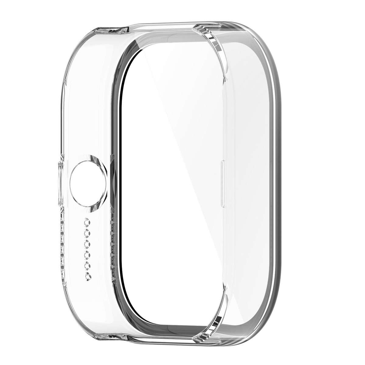 For Nothing CMF Watch Pro D395 PC + Tempered Film Integrated Watch Protective Case(Transparent)