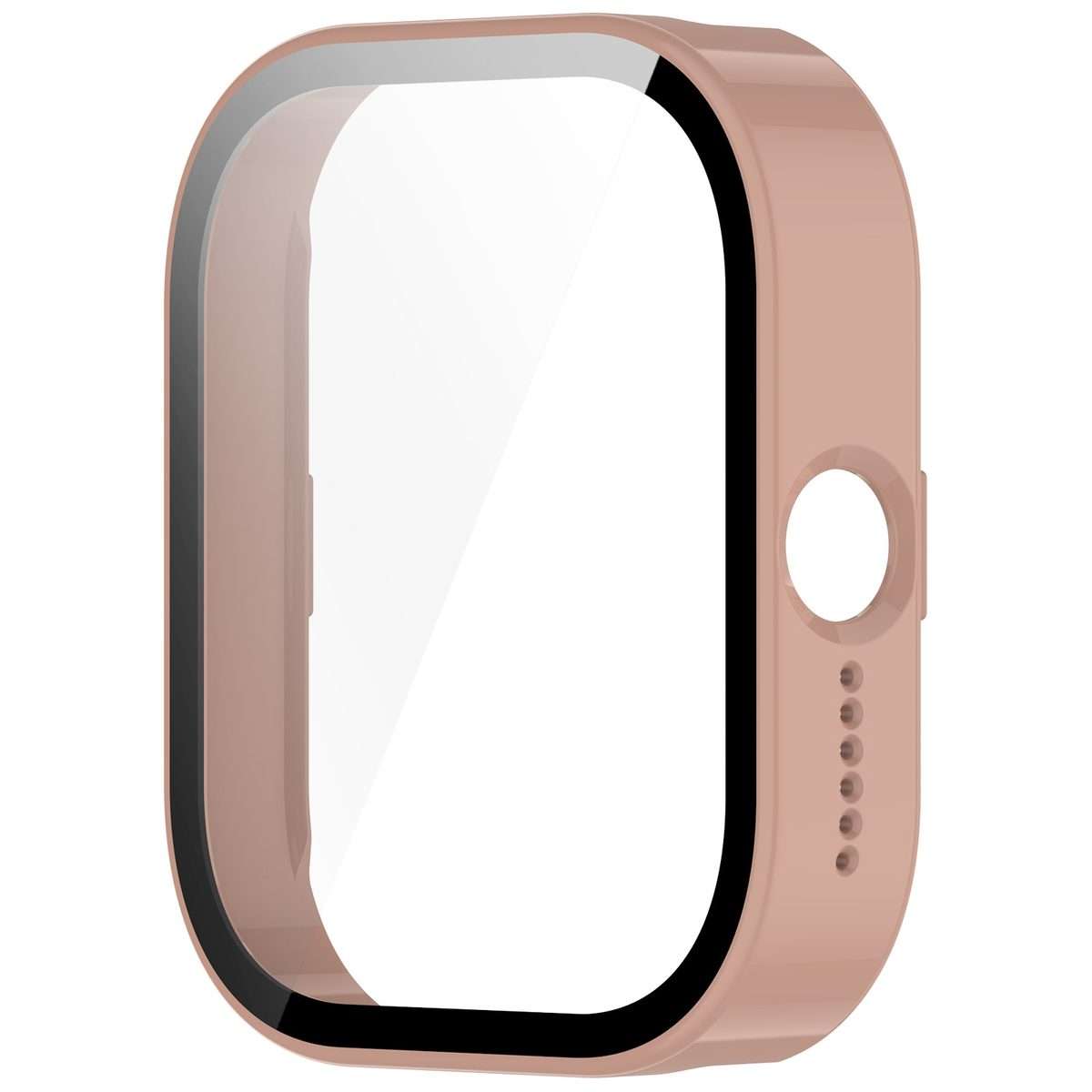 For Nothing CMF Watch Pro D395 PC + Tempered Film Integrated Watch Protective Case(Pink)