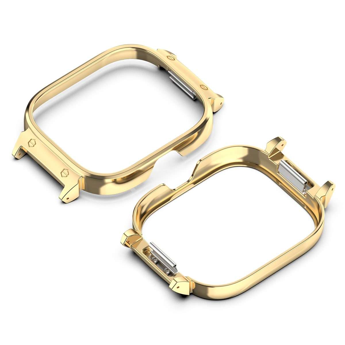 For Nothing CMF Watch Pro D395 20mm Metal Frame Watch Protective Case(Gold)