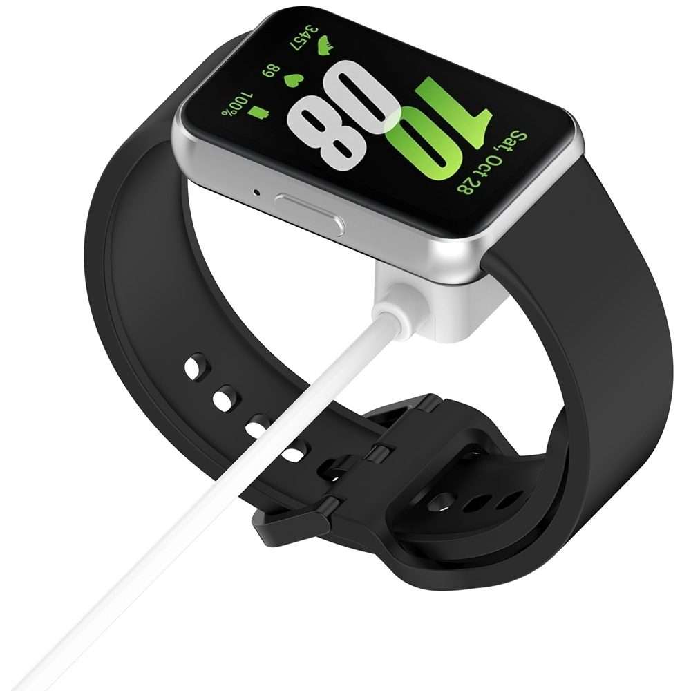 For Samsung Galaxy Fit 3 Smart Watch Charging Cable, Length: 1m, Port:USB-C / Type-C(White)