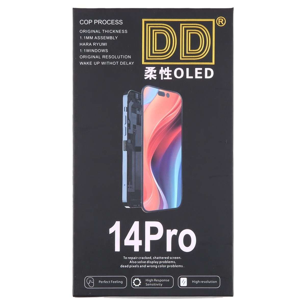 For iPhone 14 Pro DD Soft OLED Screen, Remove IC Need Professional Repair