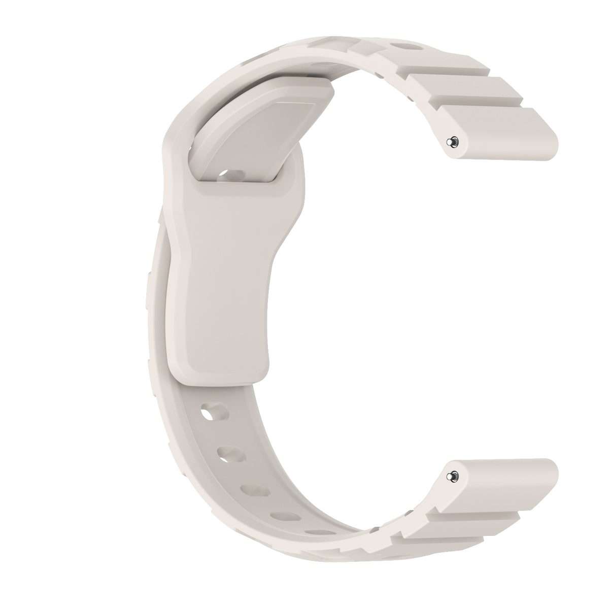 18mm Armor Silicone Watch Band(Starlight)