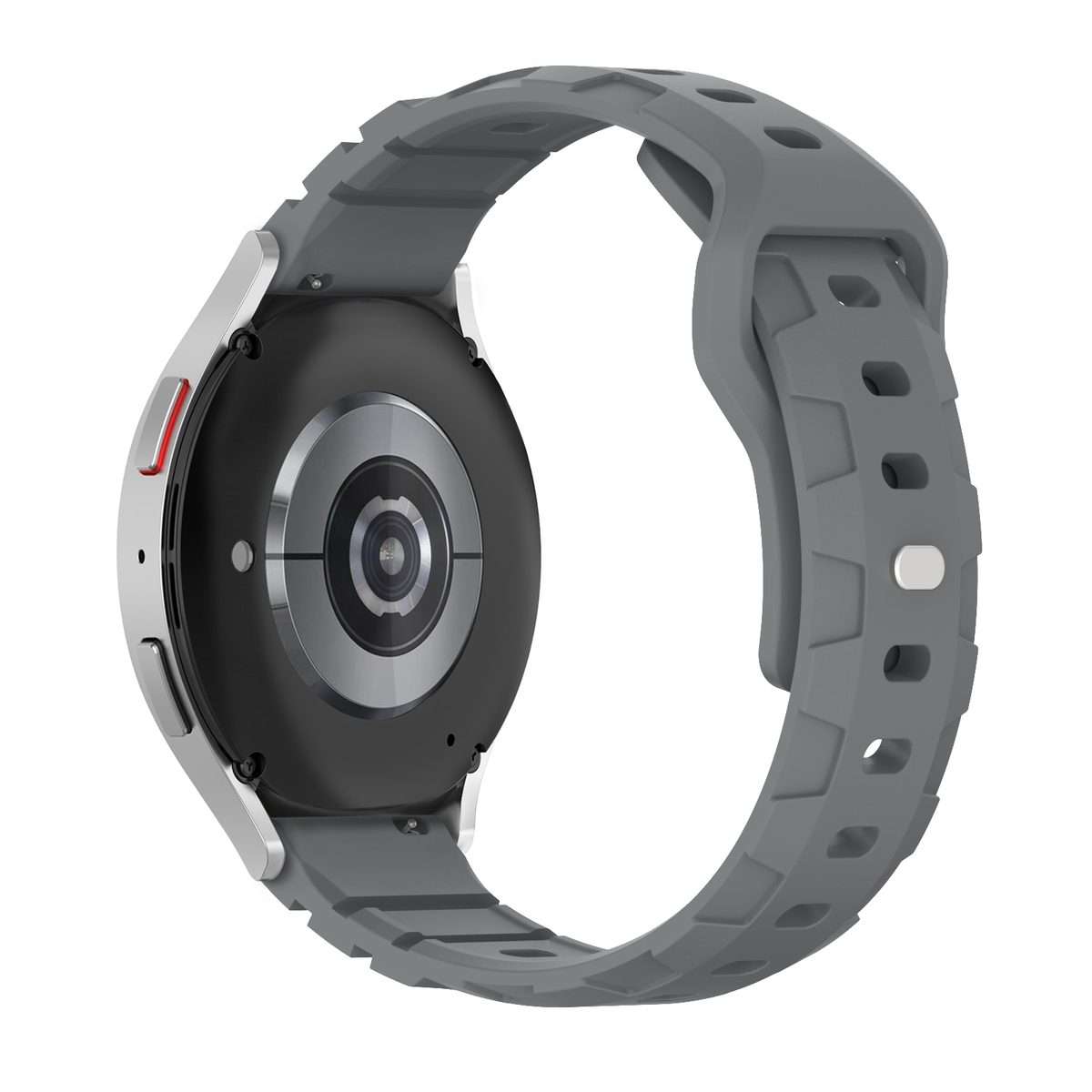 22mm Armor Silicone Watch Band(Space Grey)