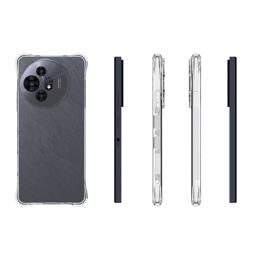 For TCL 50 NxtPaper Shockproof Non-slip Thickening TPU Phone Case(Transparent)