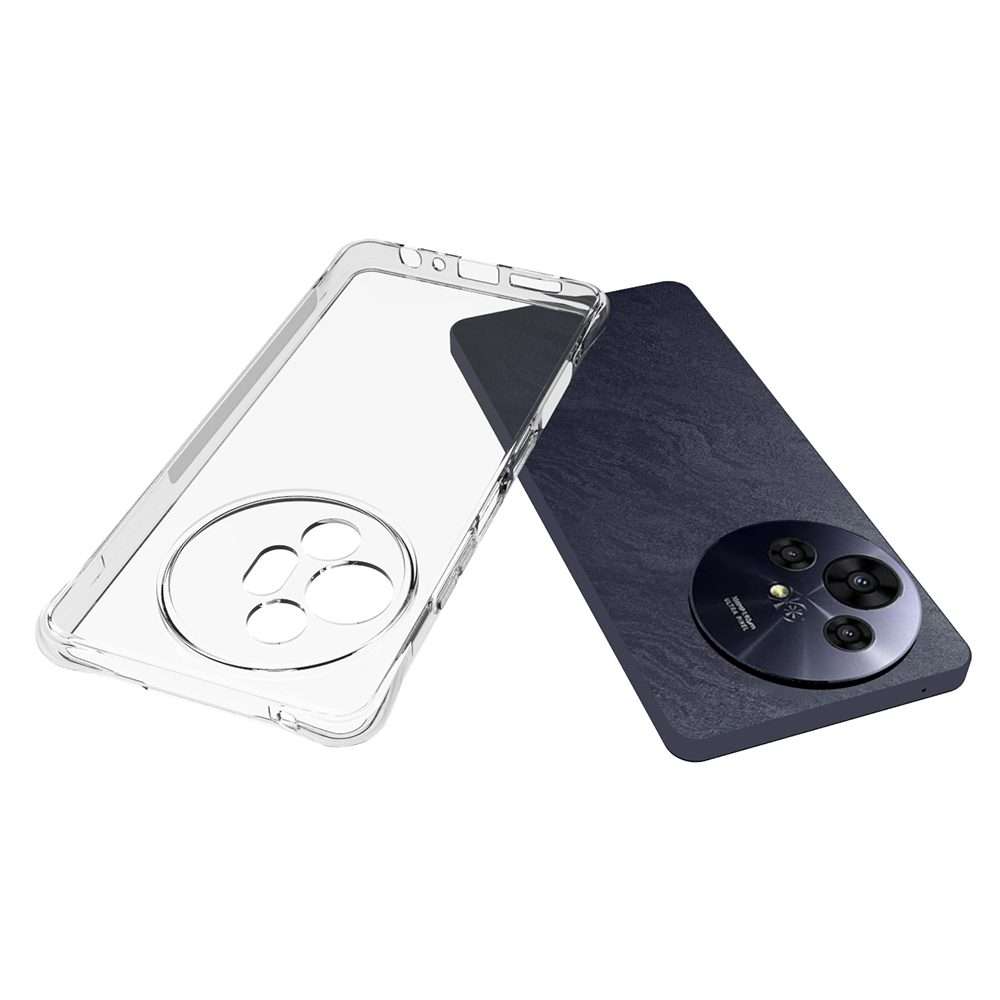 For TCL 50 NxtPaper Shockproof Non-slip Thickening TPU Phone Case(Transparent)