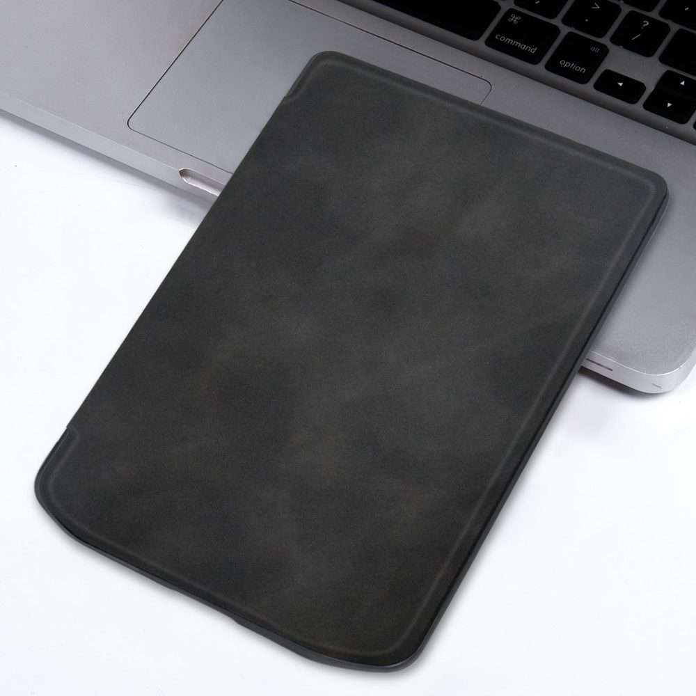 For Pocketbook Verse / Verse Pro Retro Skin-feel Leather Smart Tablet Case(Black)