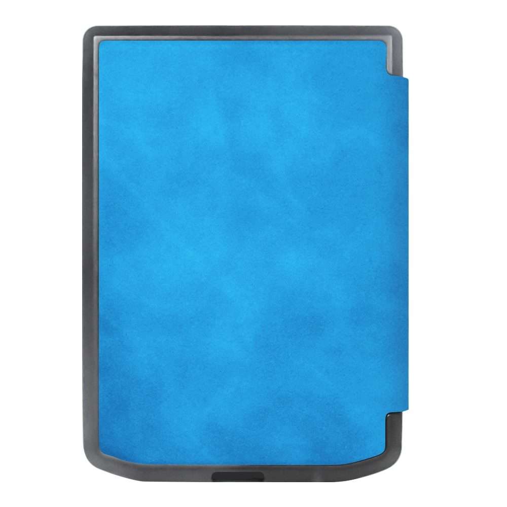 For Pocketbook Verse / Verse Pro Retro Skin-feel Leather Smart Tablet Case(Sky Blue)