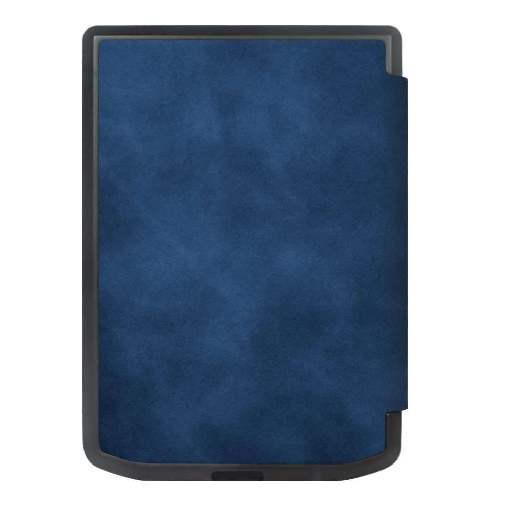 For Pocketbook Verse / Verse Pro Retro Skin-feel Leather Smart Tablet Case(Dark Blue)