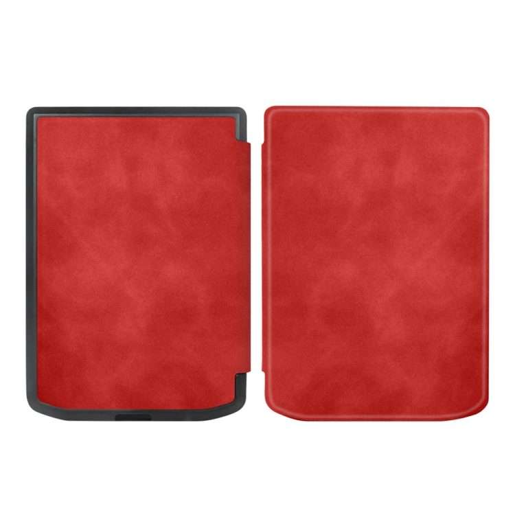 For Pocketbook Verse / Verse Pro Retro Skin-feel Leather Smart Tablet Case(Red)