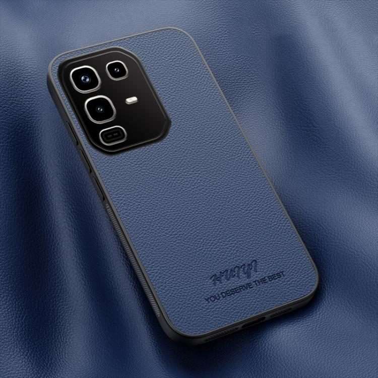 For Infinix Note 50 / 50 Pro 4G HUIYI Leather Magnetic Phone Case(Blue)