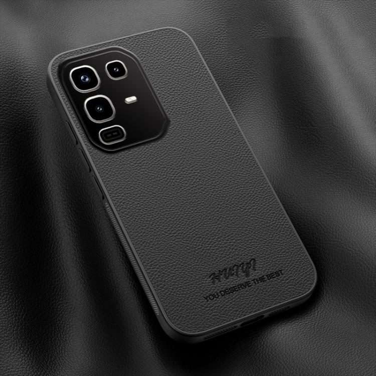 For Infinix Note 50 / 50 Pro 4G HUIYI Leather Magnetic Phone Case(Black)