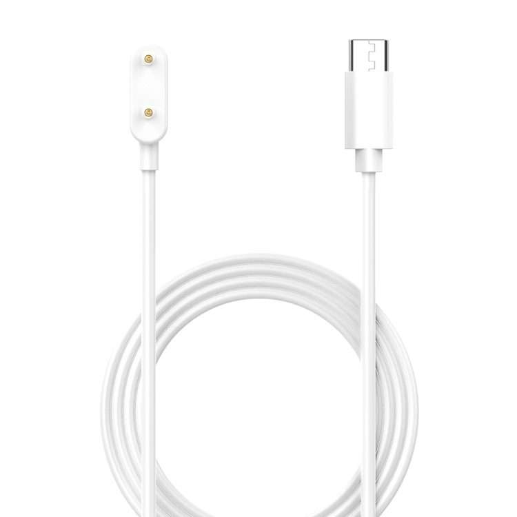 For Huawei Band 10 / 9 / Honor ROSSINI 2i USB-C / Type-C Port Smart Watch Charging Cable(White)