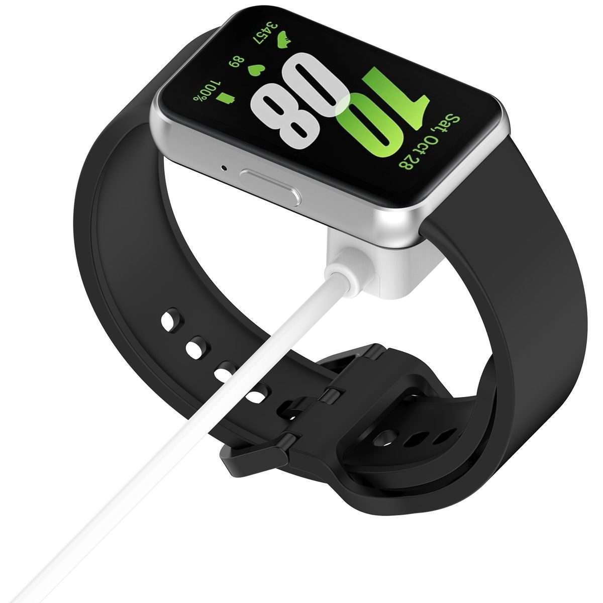 For Huawei Band 10 / 9 / Honor ROSSINI 2i USB-C / Type-C Port Smart Watch Charging Cable(White)