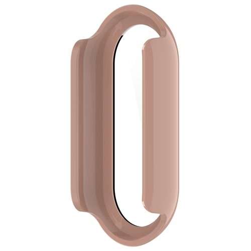 For Xiaomi Mi Band 8 / 9 Ceramic / 10 Ceramic Tempered Film Integrated PC Protective Wa ... (Pink)