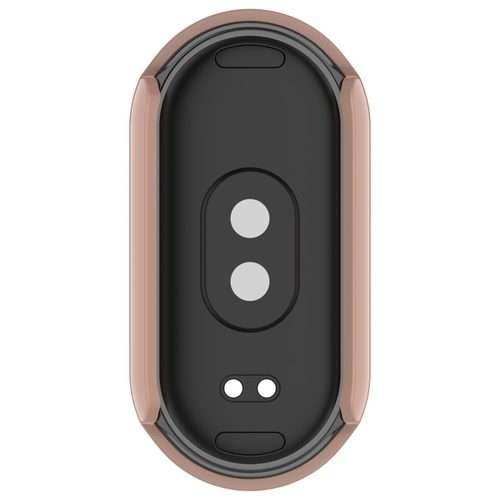 For Xiaomi Mi Band 8 / 9 Ceramic / 10 Ceramic Tempered Film Integrated PC Protective Wa ... (Pink)