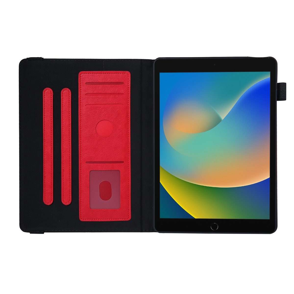 For iPad 9.7 2017/ 2018 / Air 2 / Air Extraordinary Series Smart Leather Tablet Case(Red)