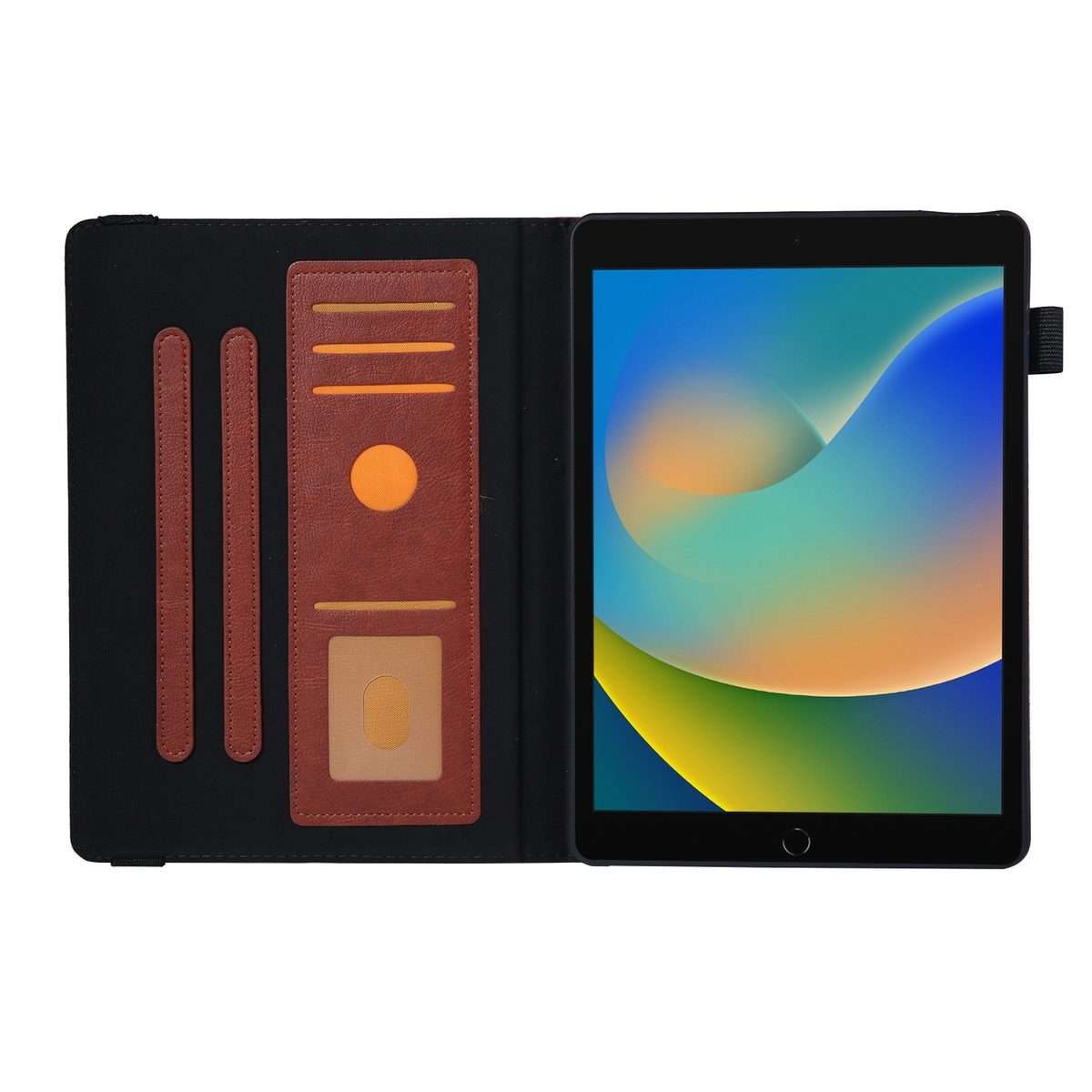 For iPad 9.7 2017/ 2018 / Air 2 / Air Extraordinary Series Smart Leather Tablet Case(Brown)