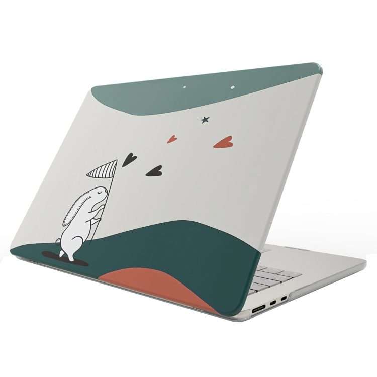 For MacBook Pro 13.3 A1278 UV Printed Pattern Laptop Frosted Protective Case(DDC-114)