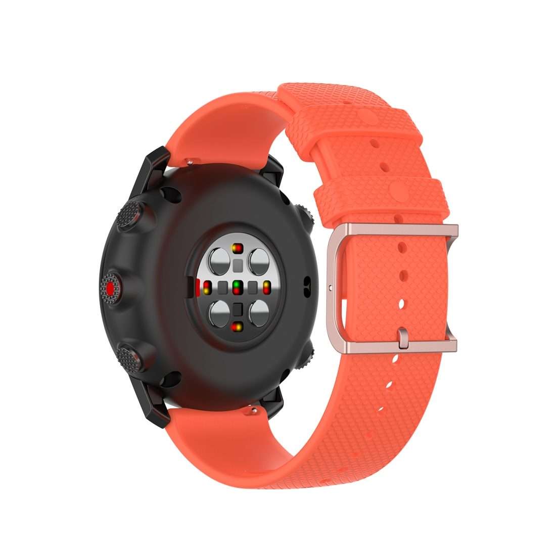 For Polar Grit X / Vantage M 22mm Dot Texture Watch Band(Orange)