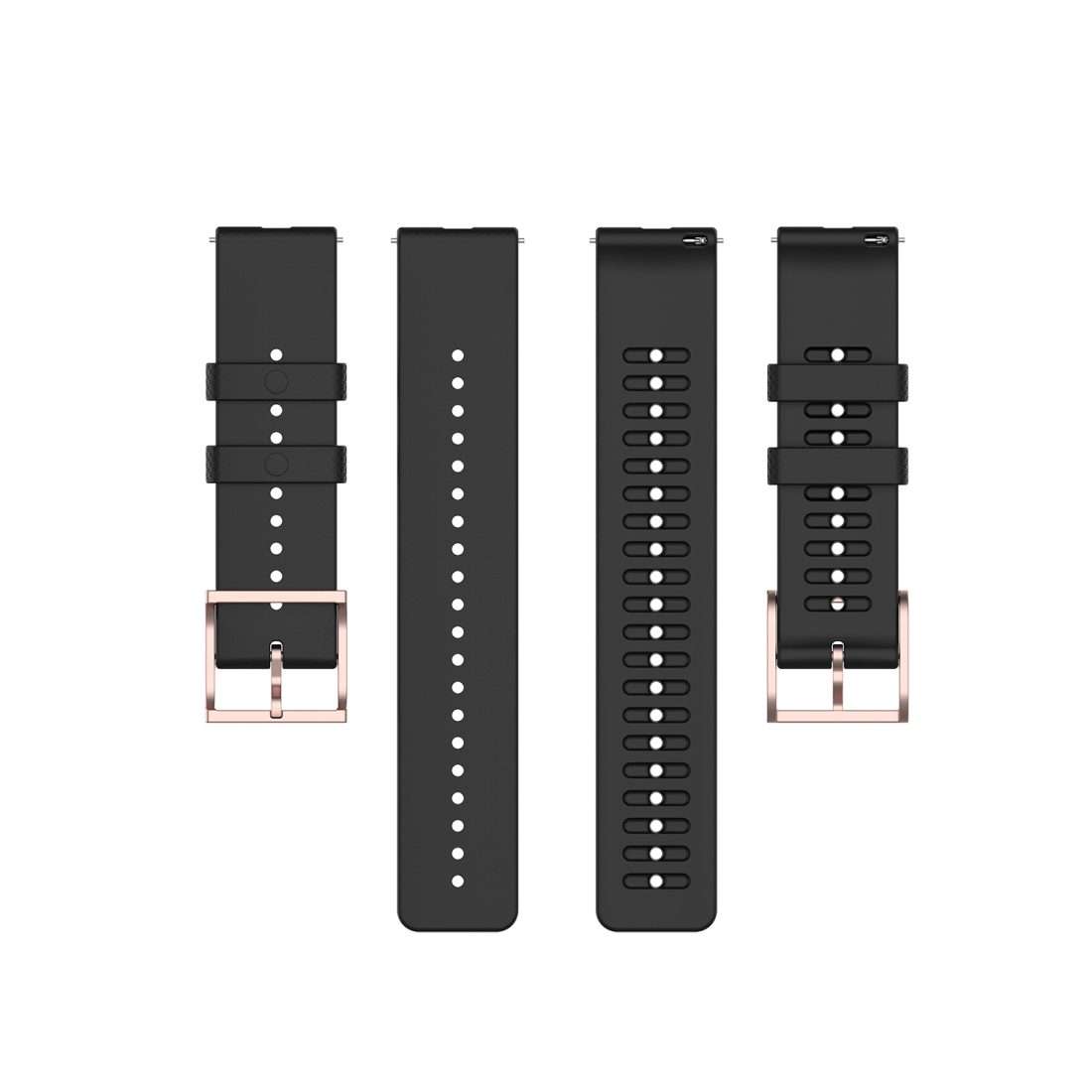 For Polar Grit X / Vantage M 22mm Dot Texture Watch Band(Black)